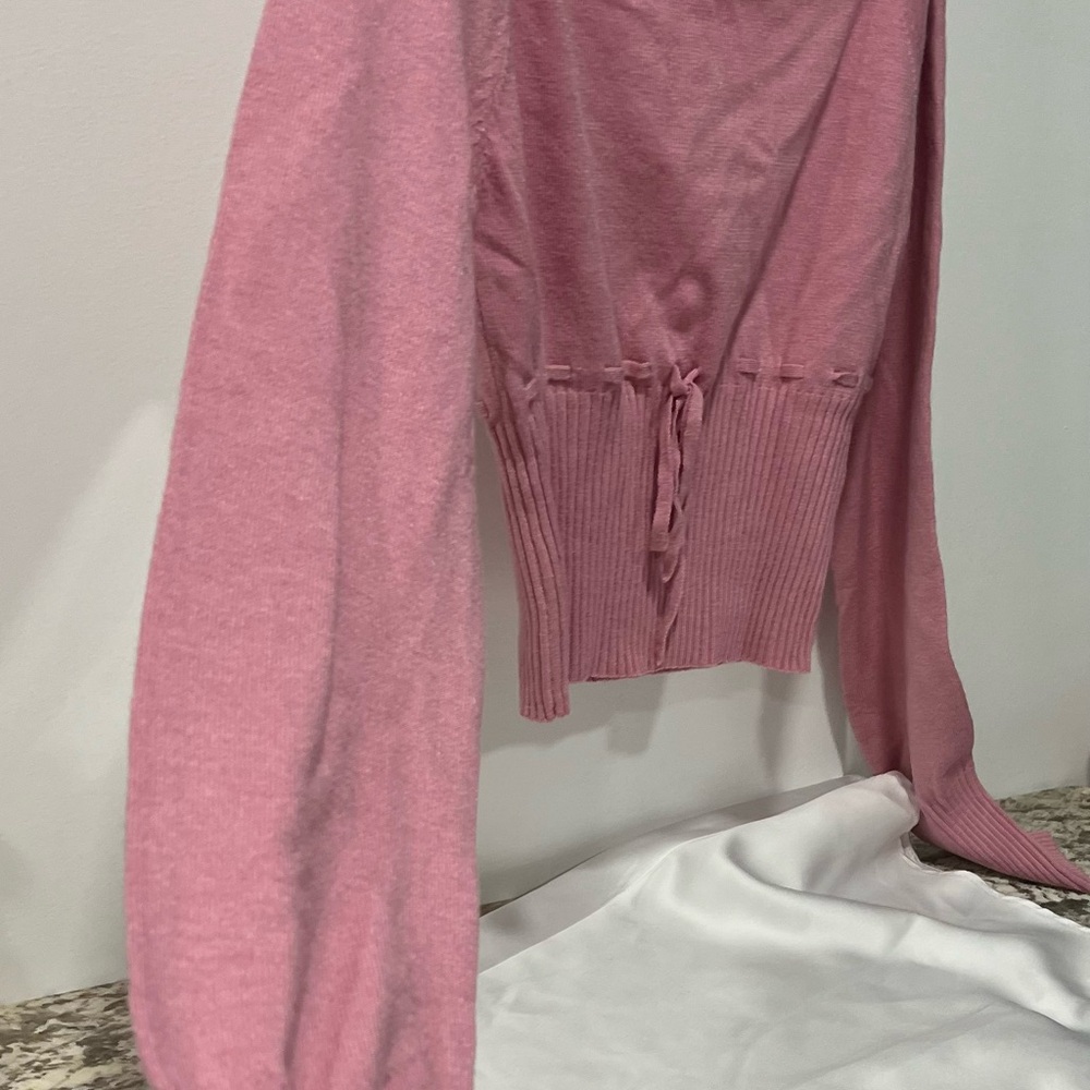 Love Tree Pink Crew Neck Sweater